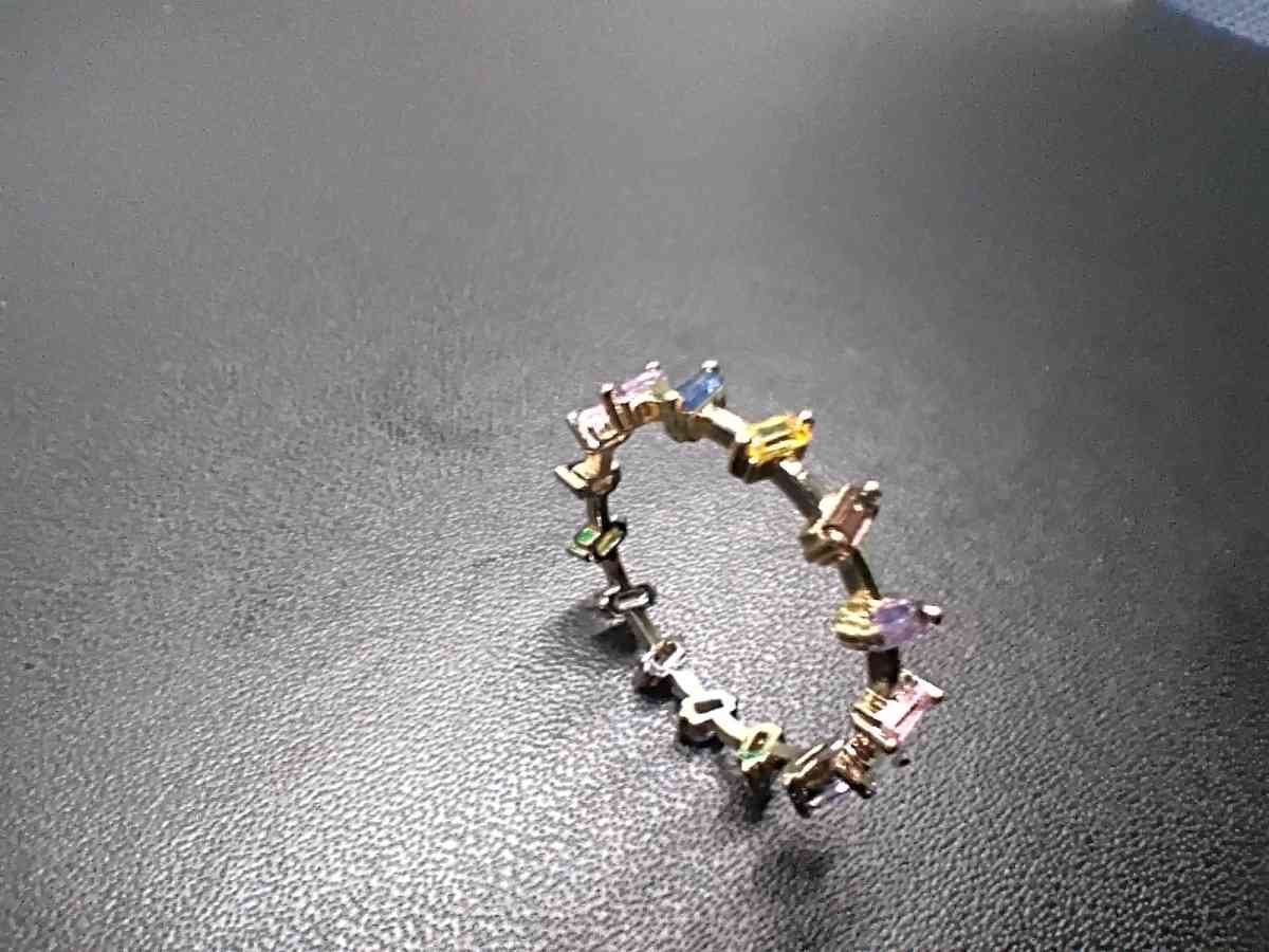 Susanna Kalan multicolor gemstone gold ring18kt