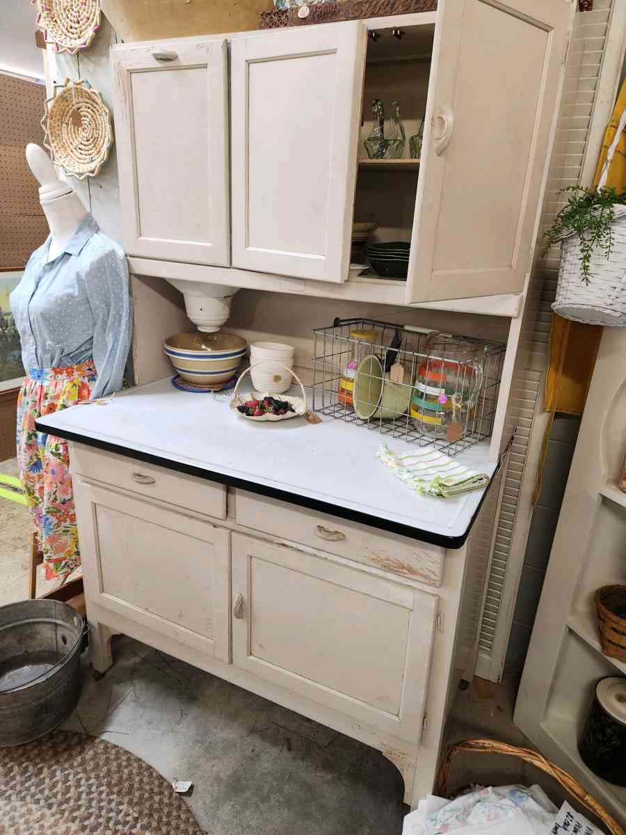 Farmhouse Primitive Hoosier Cabinet or Cupboard