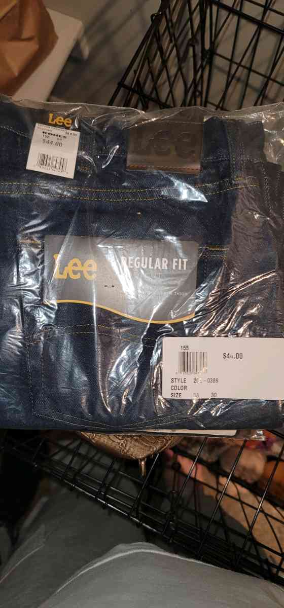 mens boothcut Lee jeans
