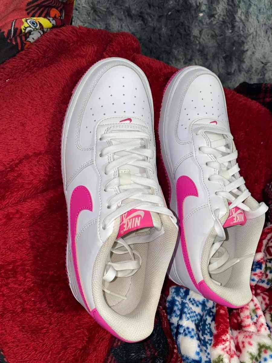 Pink And White Nike