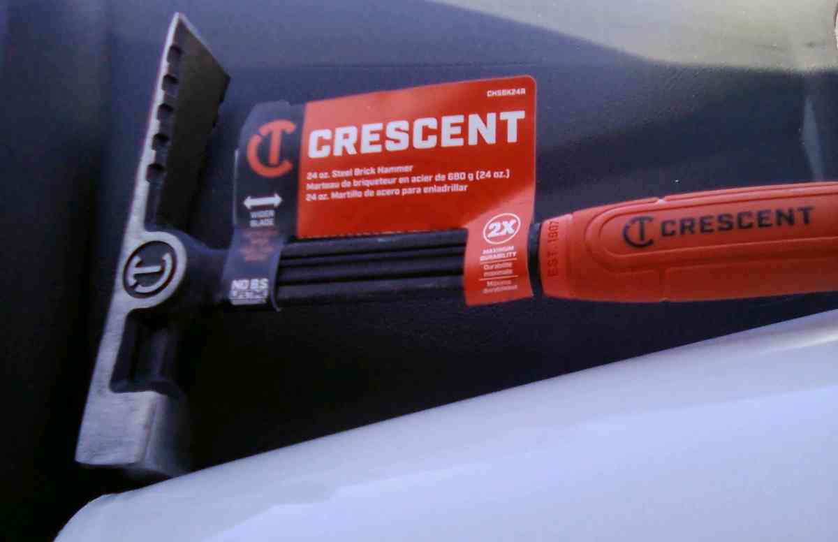 crescent Brand steel brick hammer