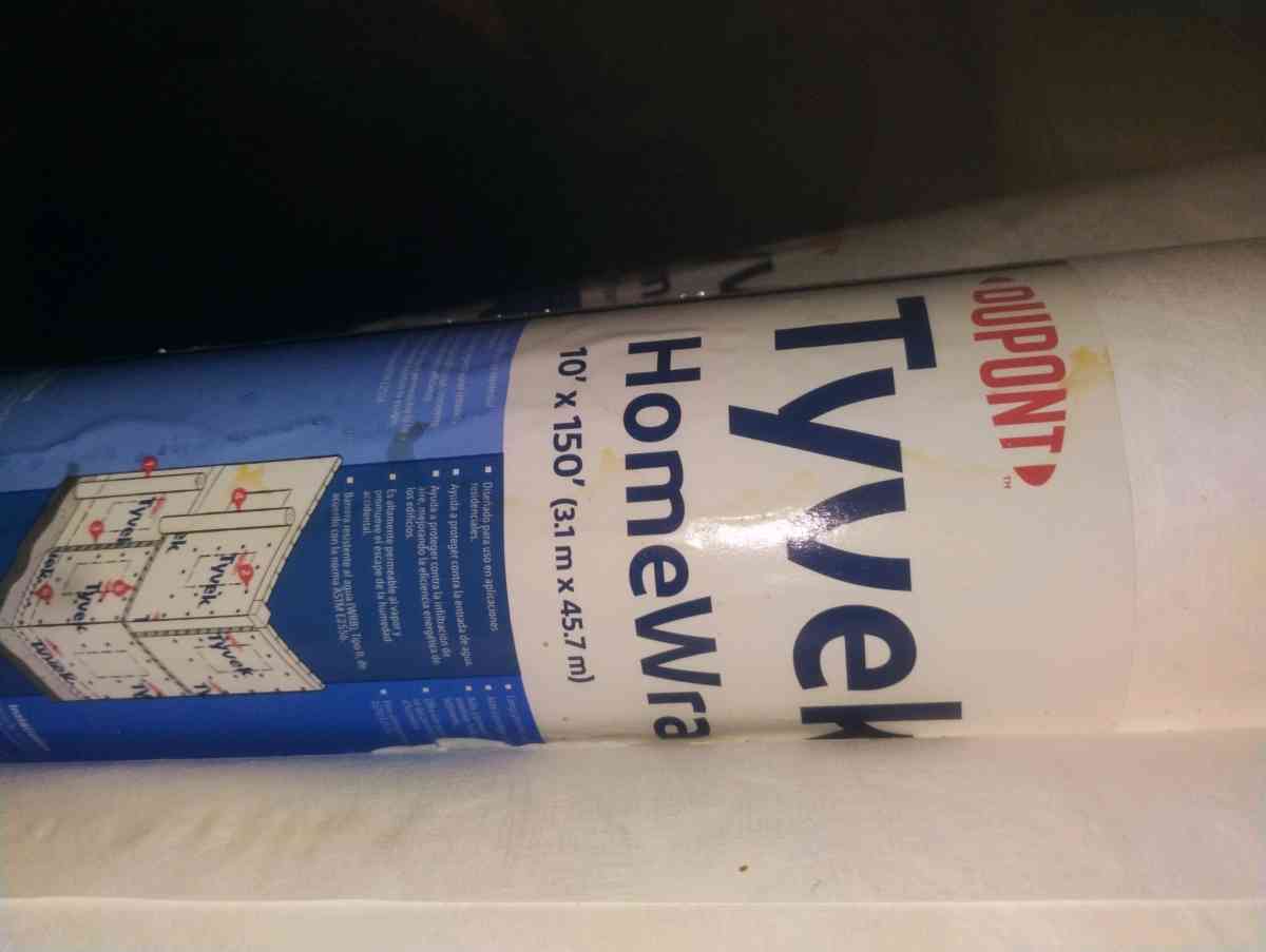tyvek house wrap