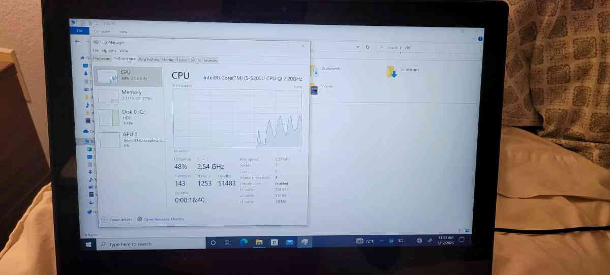 Dell 8gb ram business version 500gb hdd