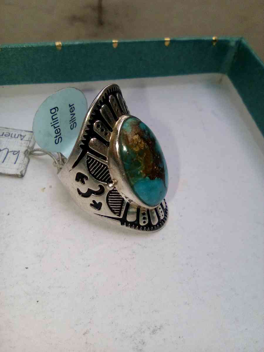 Silver and Turquoise Jewelry Lot