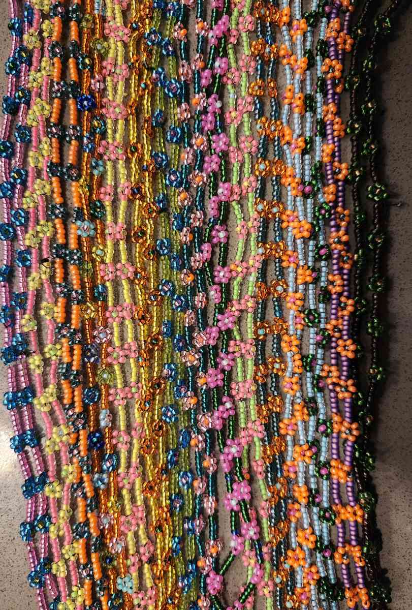 beaded necklaces