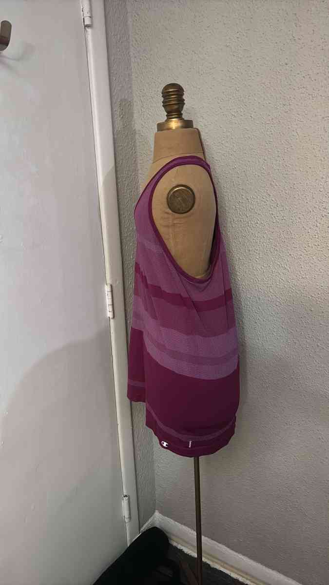 Champion Vapor Striped Running Tank