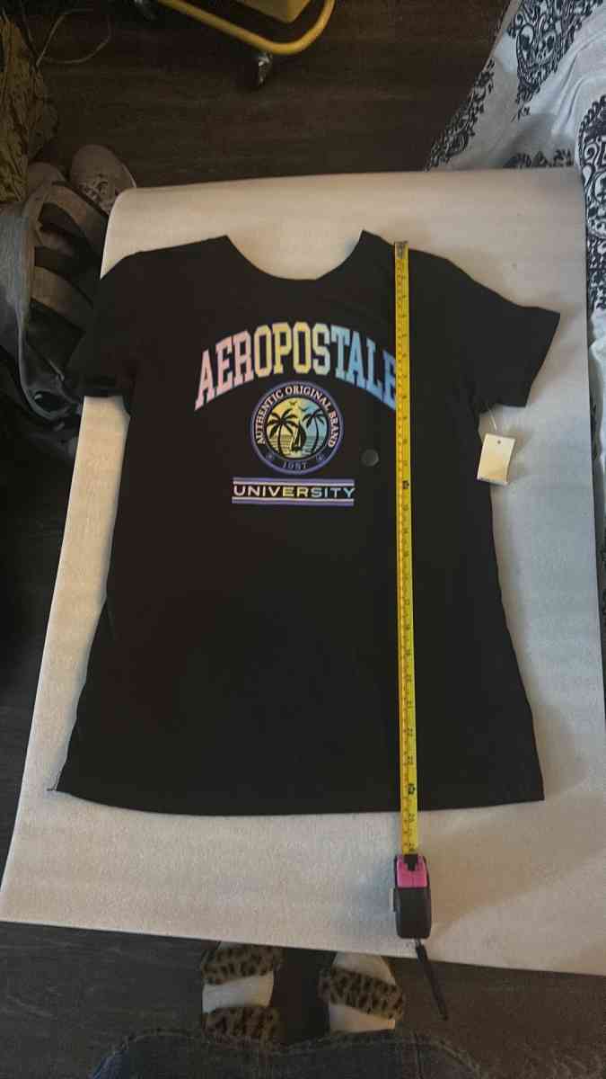 Aeropostale University Classic Crew 1987 Short Sleeve Tee Si