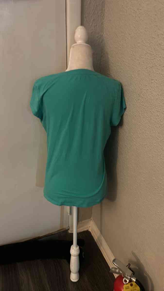 Aeropostale Spellout Green Logo Tee Size XL Short Sleeve