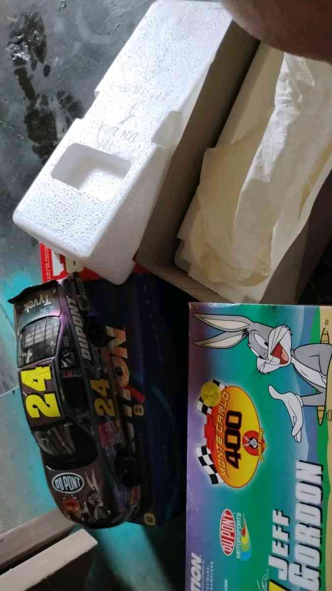 die cast cars still in the boxes collectors editJeff Gordon