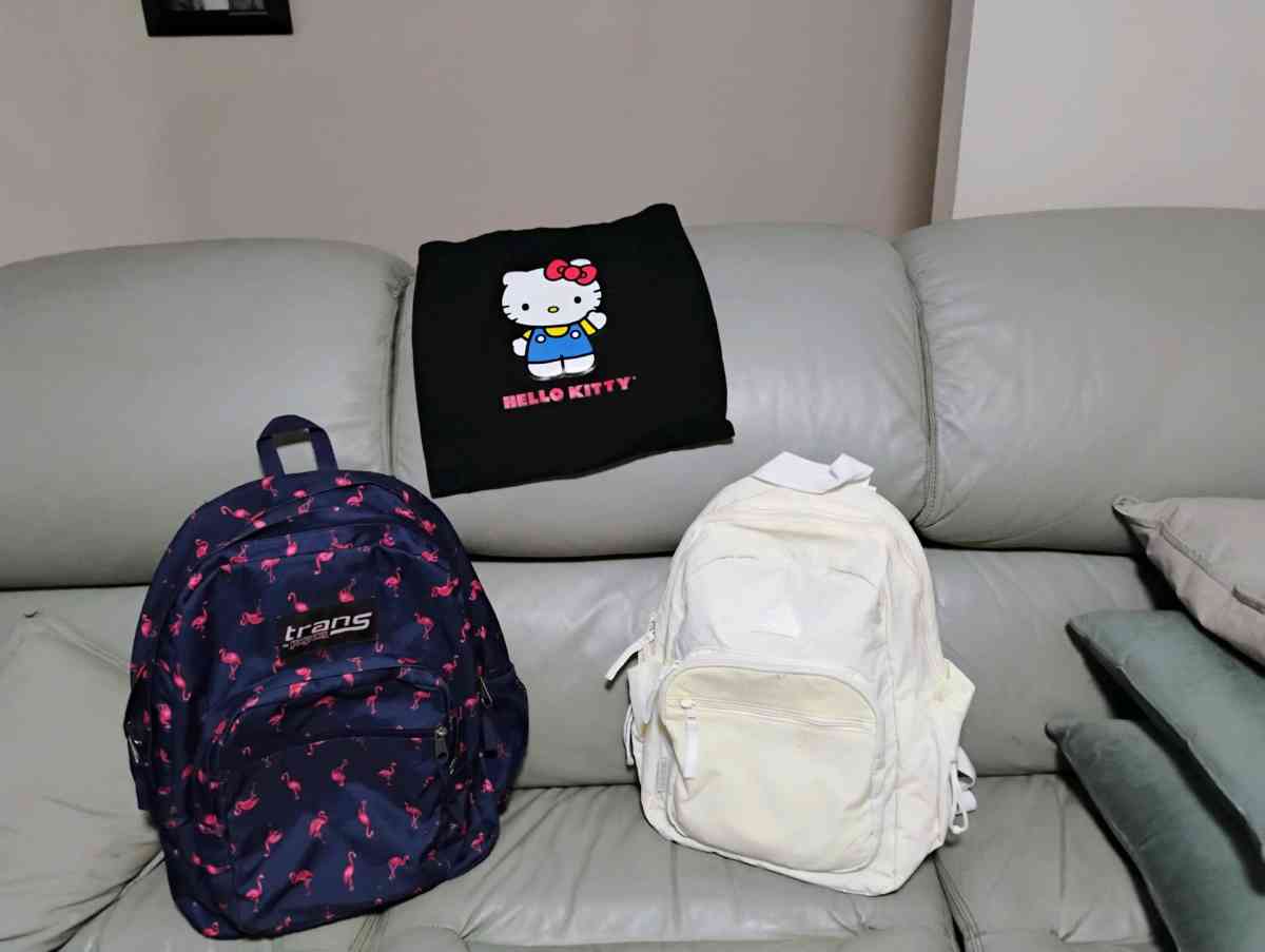 backpacks and tote