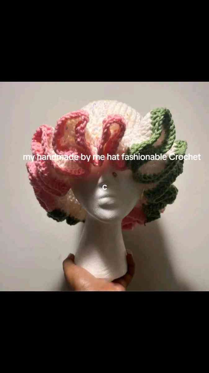 new hand made Crochet hat