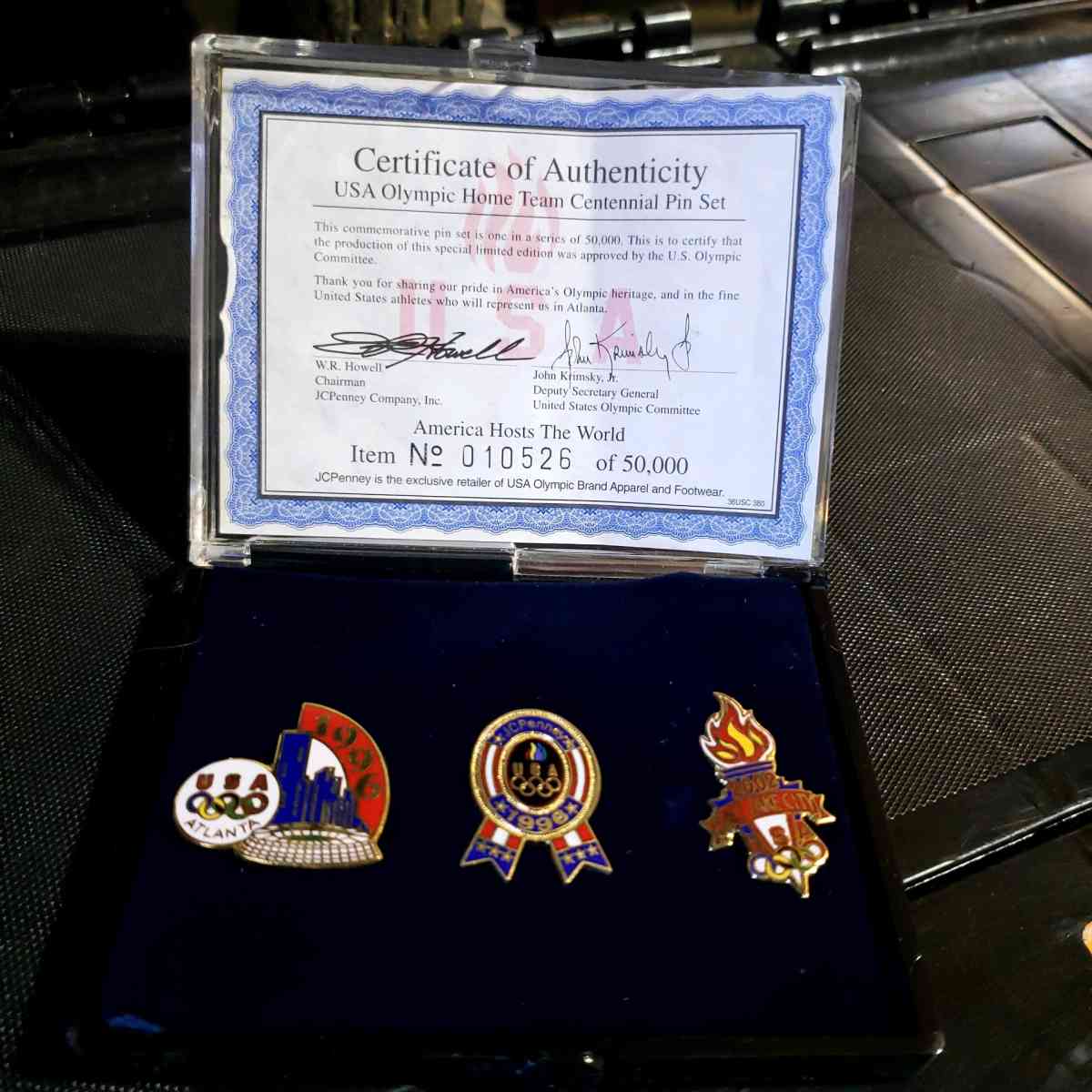 1996 Olympics Vintage Sports Pins