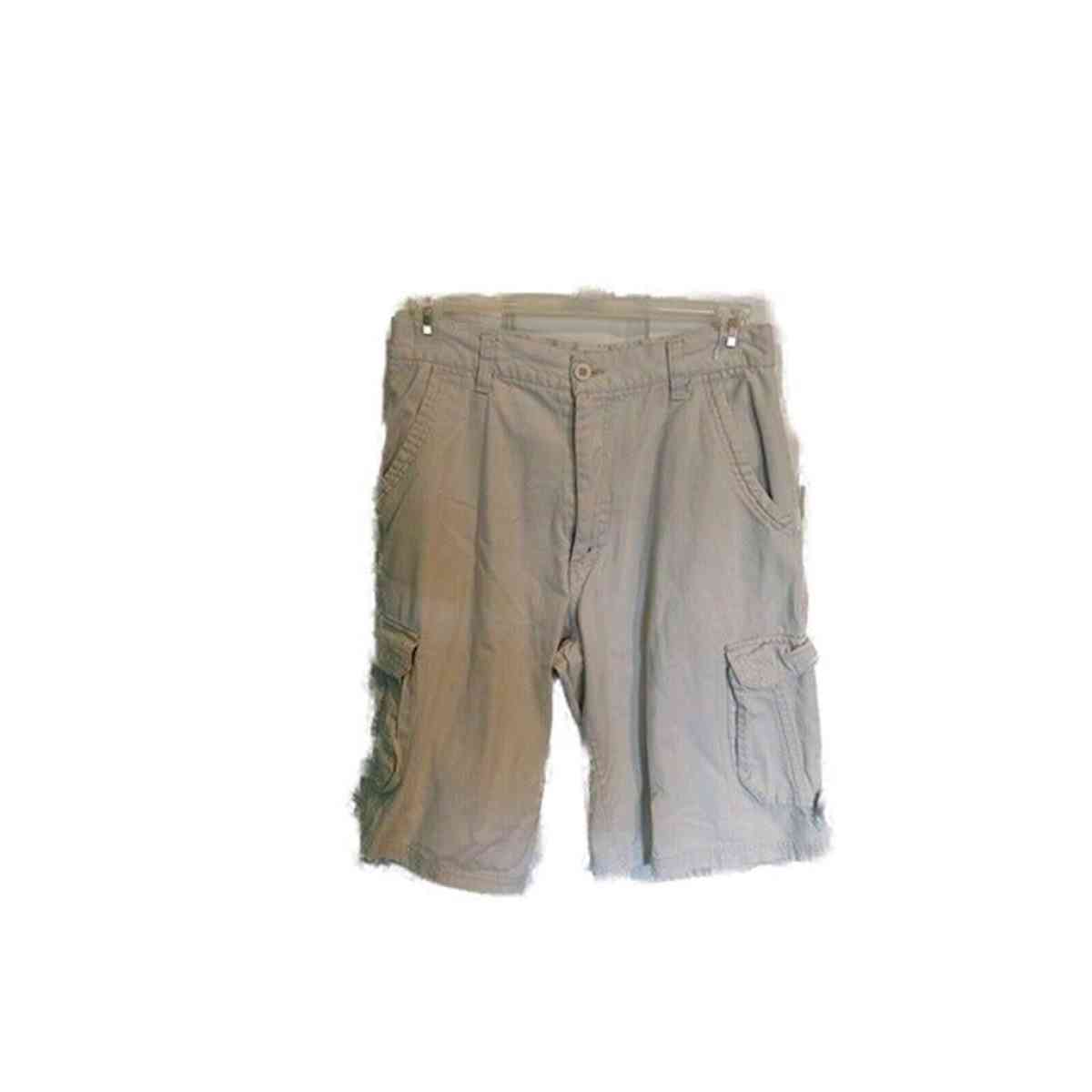 Haalu Cargo Tactical Army Mens Work Gear Casual Shorts 6 Poc