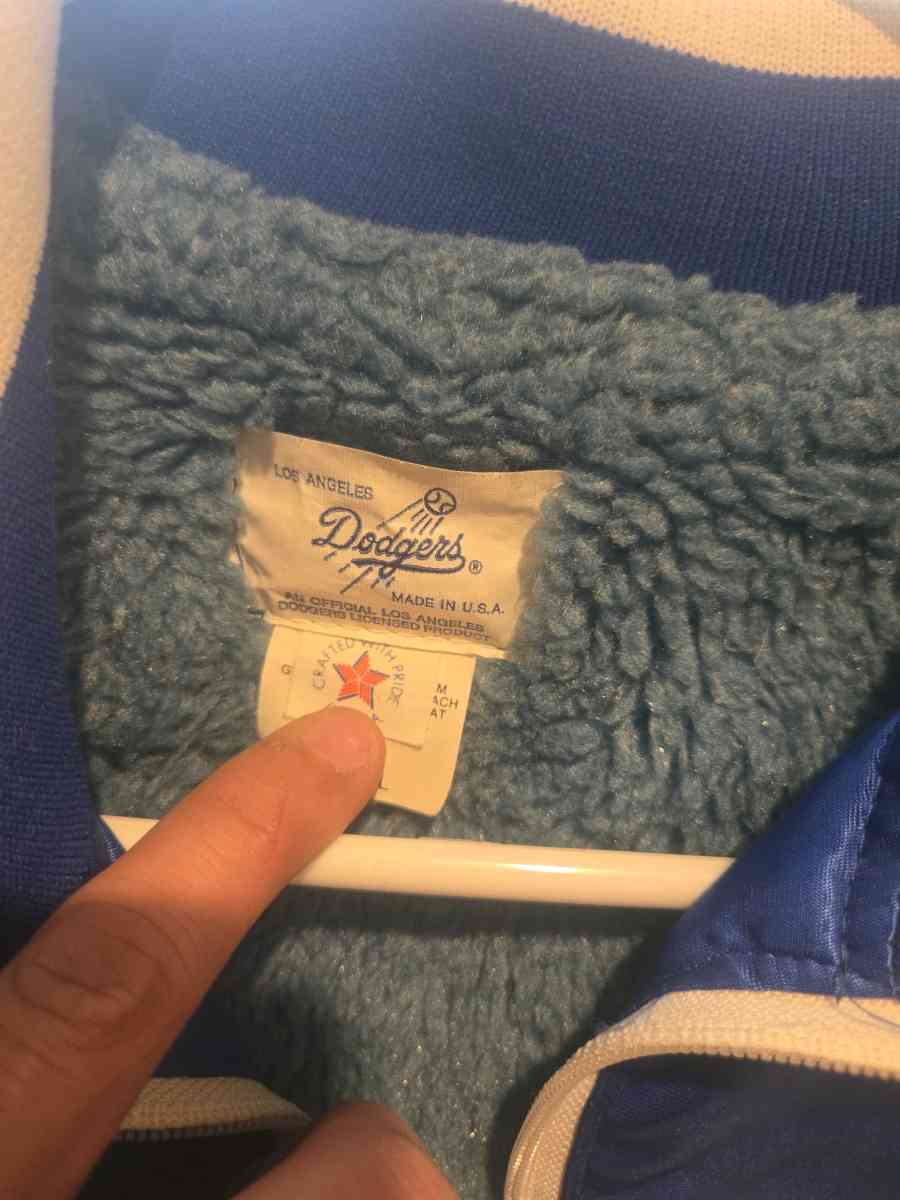 vintage dodgers jacket size small