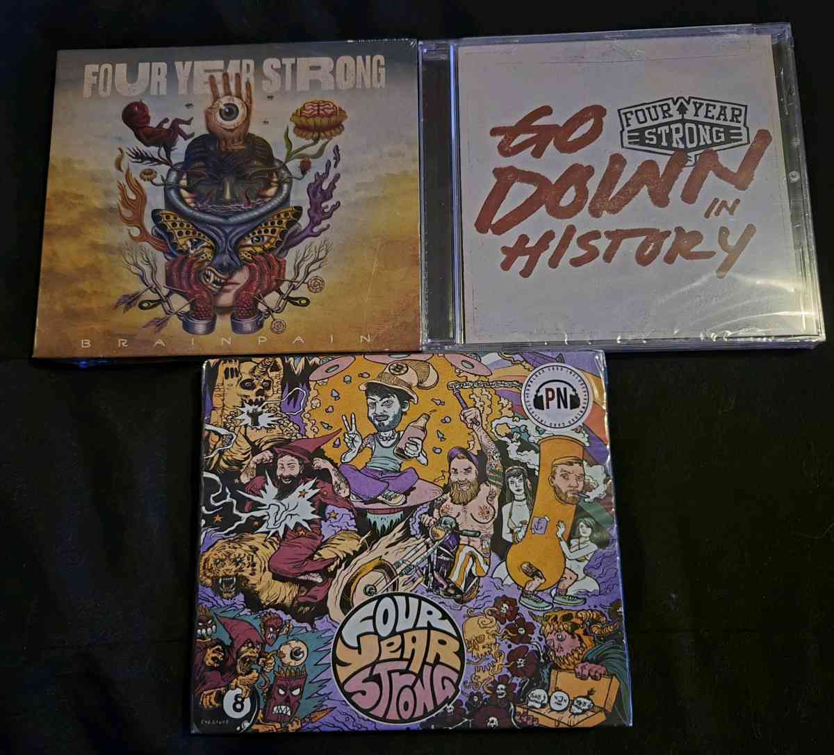 3 CD Lot Brand New Unopen by Four Years Strong 3 CD Lot