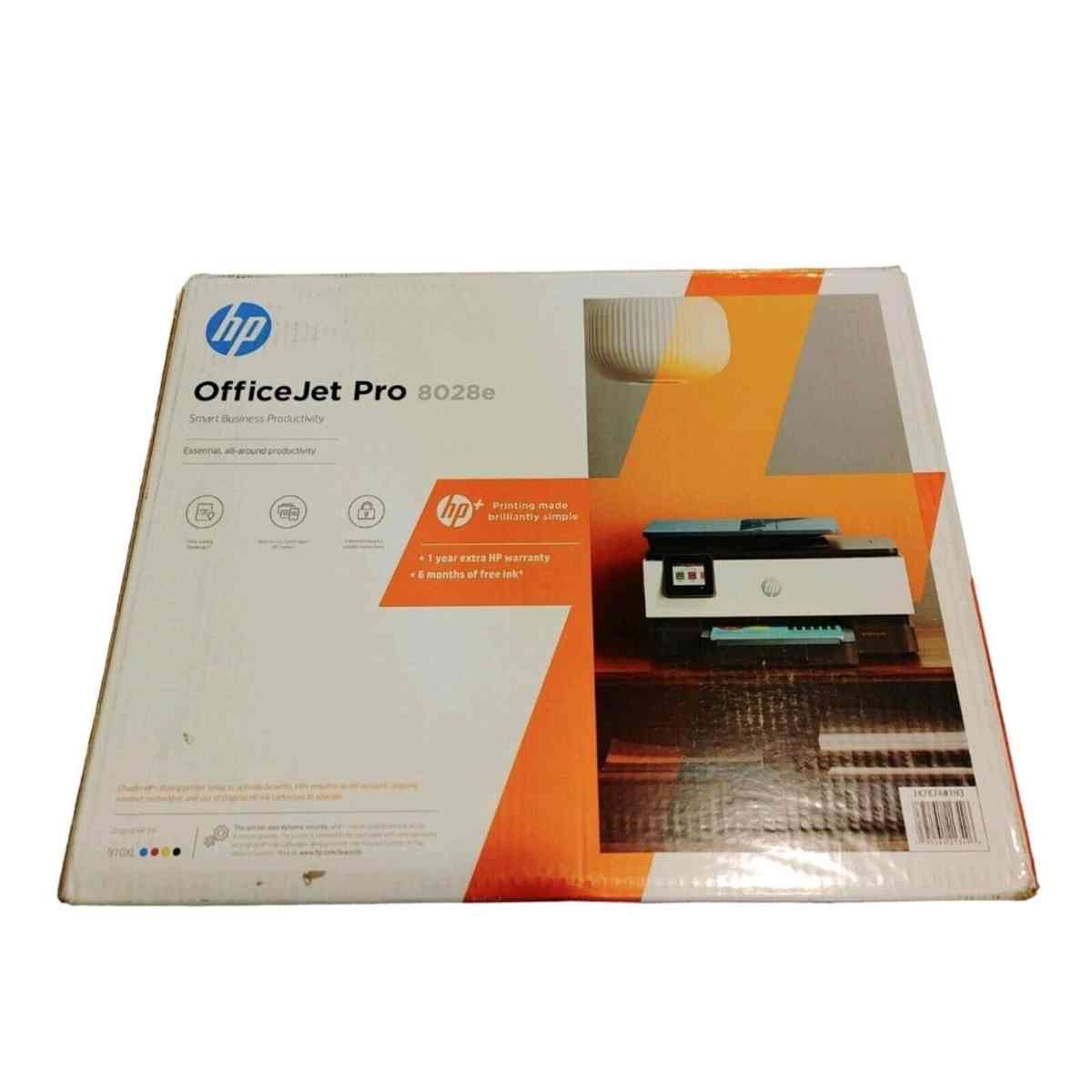 HP OfficeJet Pro 8028e AllinOne Wireless Color Inkjet Printe