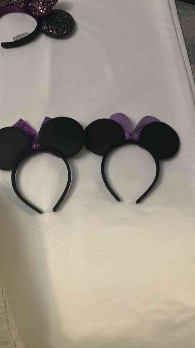 Minnie Mouse Ears Polka Dot Sparkly
