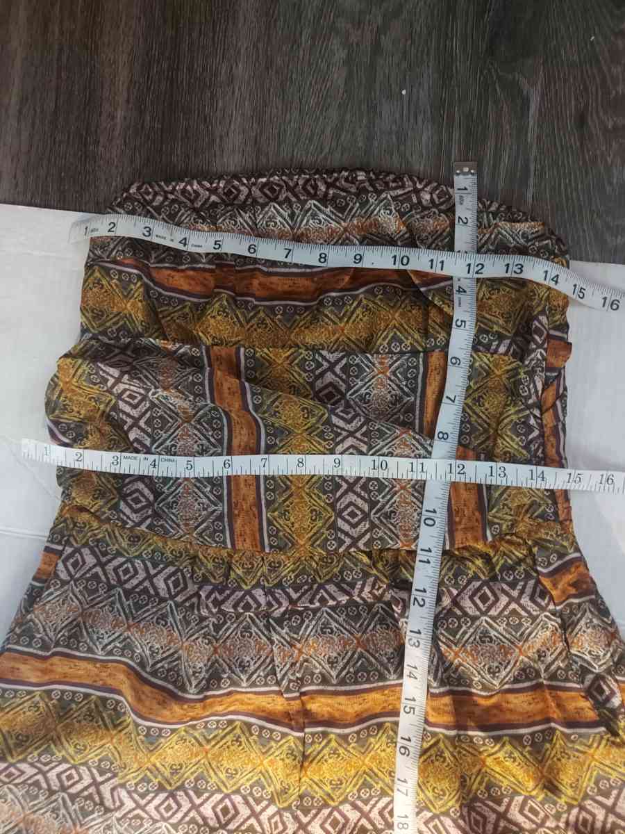 Lumiere Drop Waist Strapless Jumpsuit NWT Size S