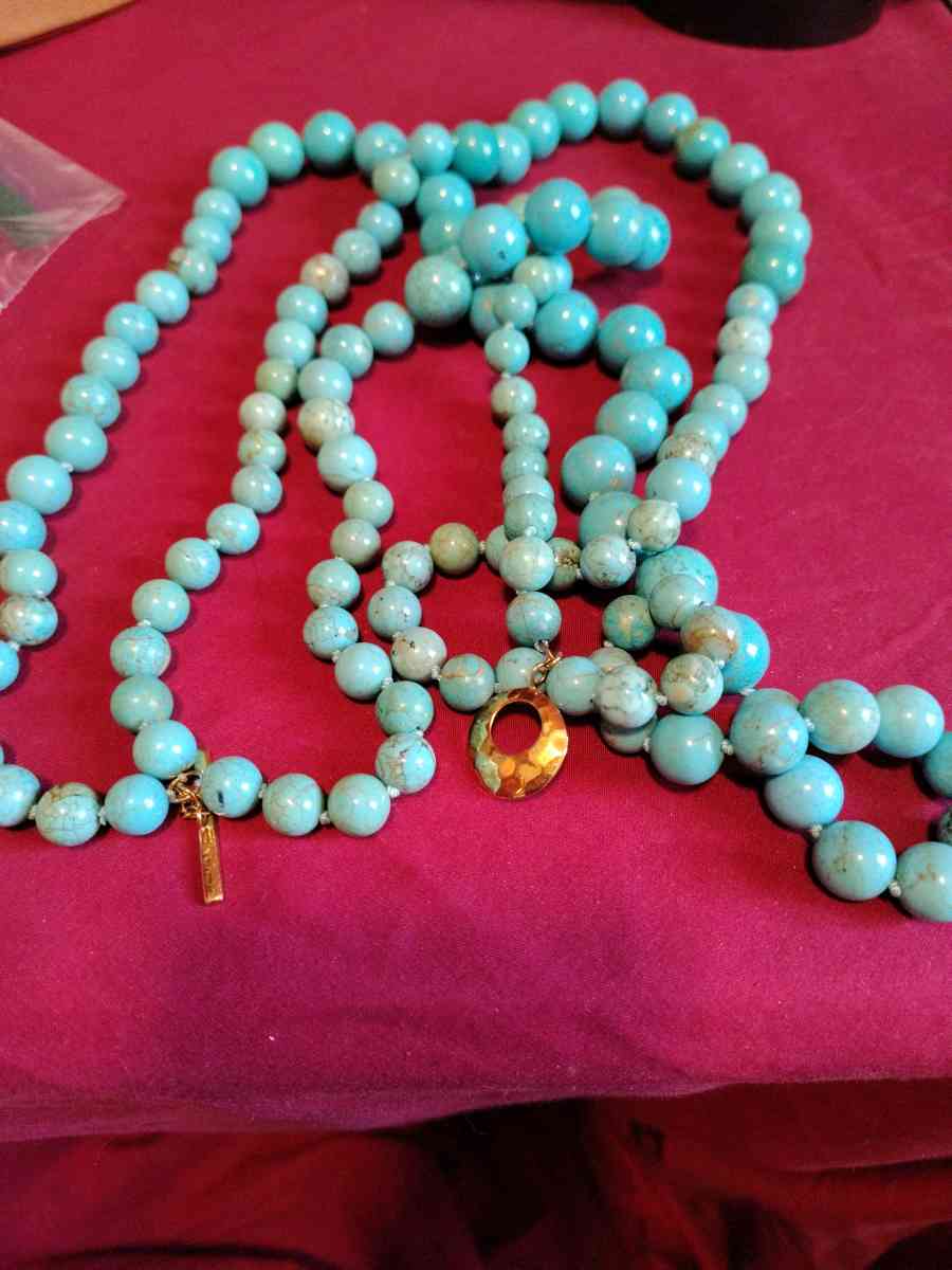 Estate Turquoise Necklace Sonia
