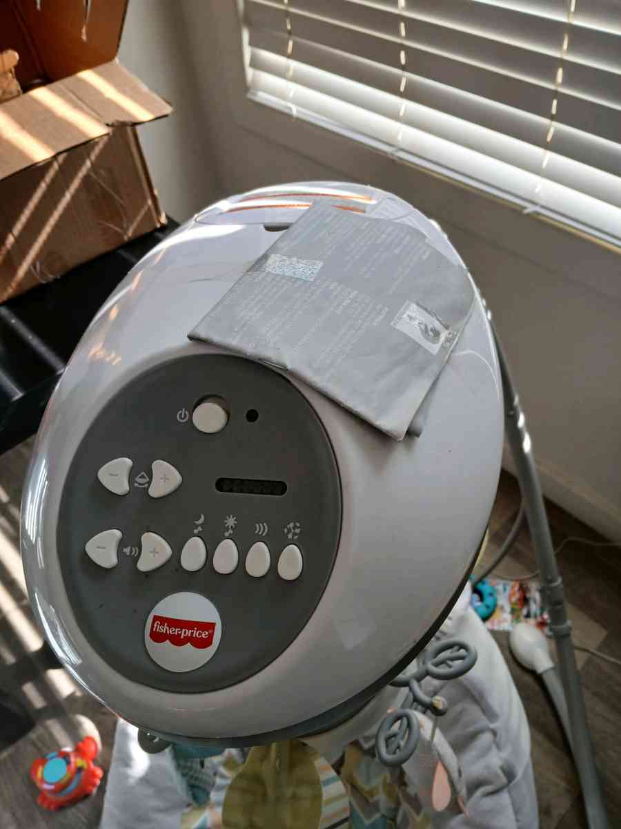 fisher Price infant plug in swing