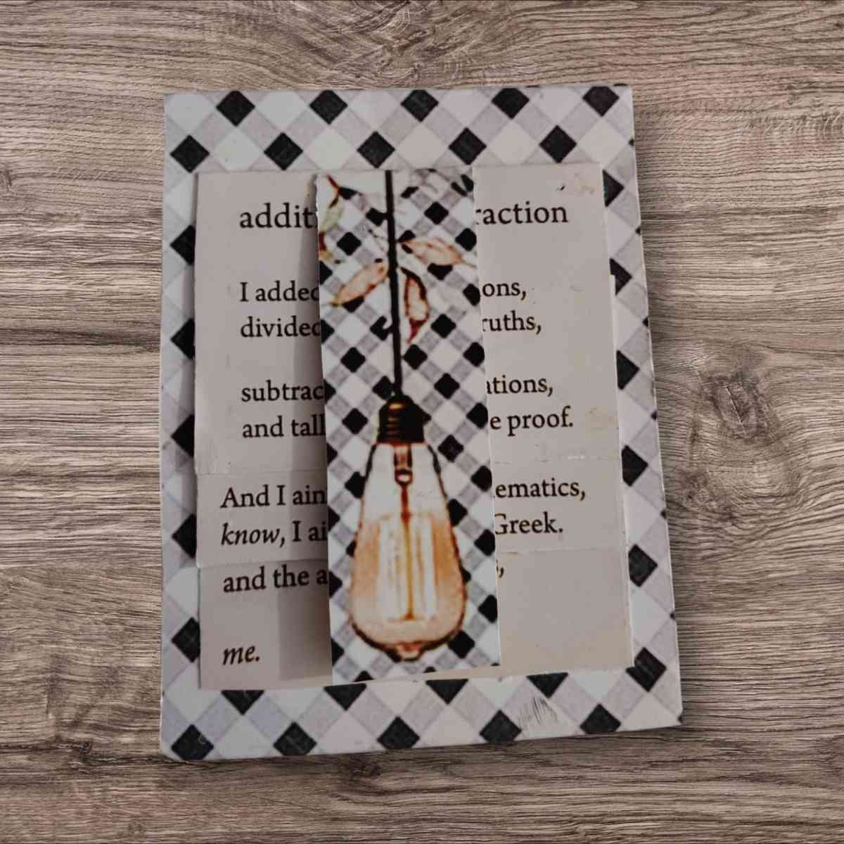 Poetry Themed Folio Album