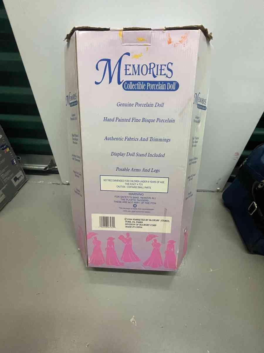 African American porcelain doll