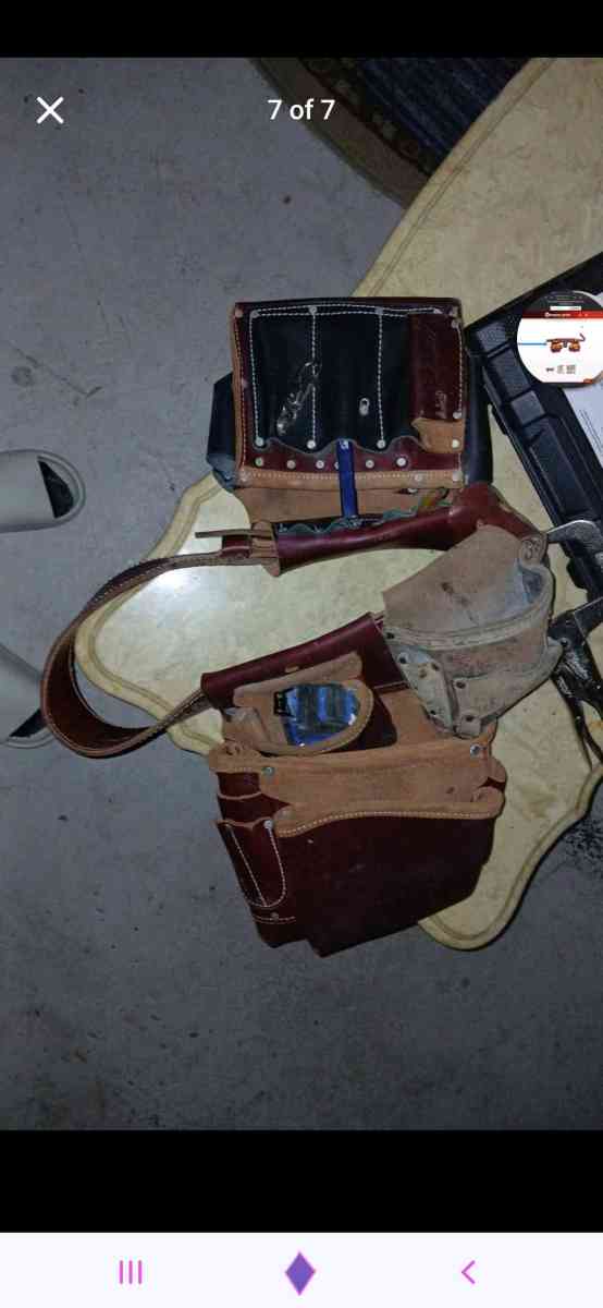 occidental leather tool belt