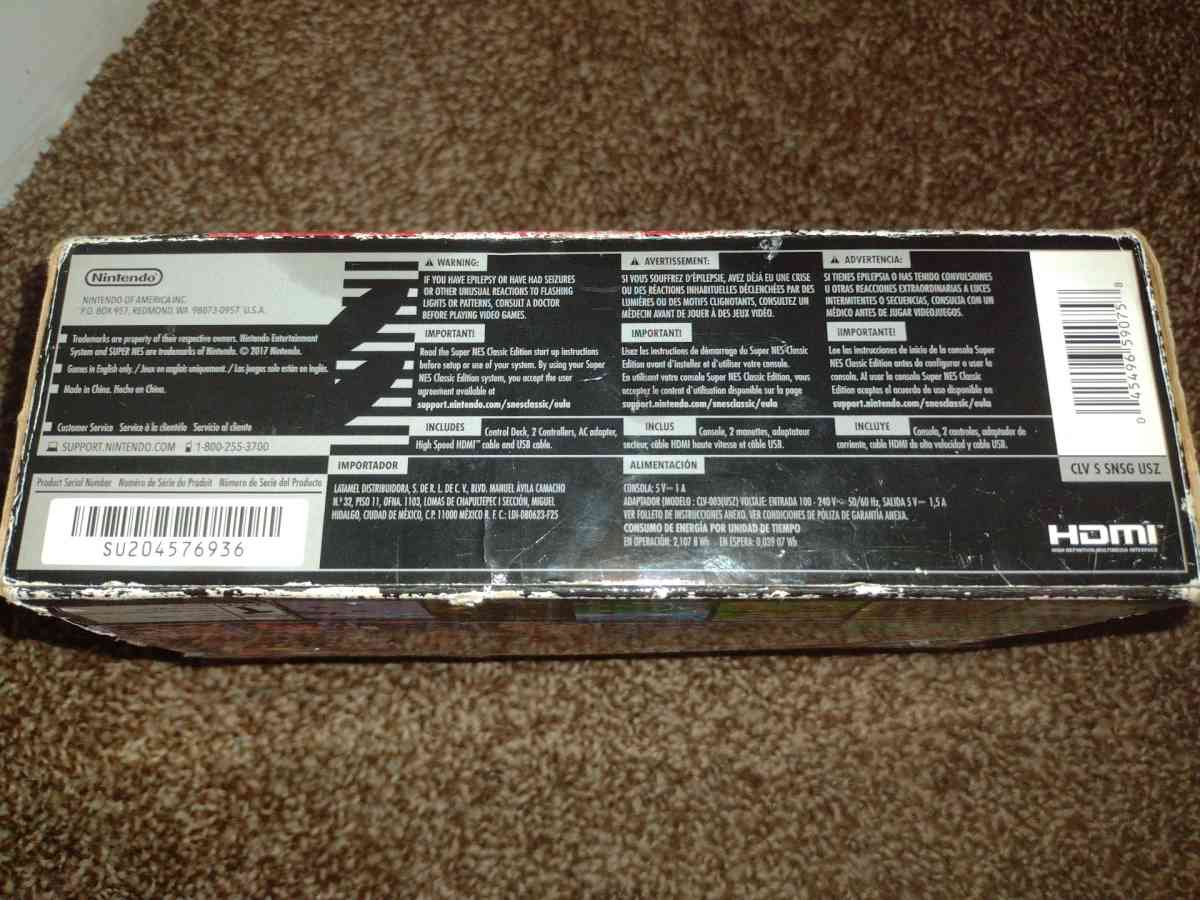 Super Nintendo Classic Edition