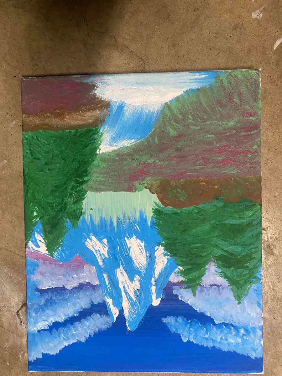 Natural landscape paintings