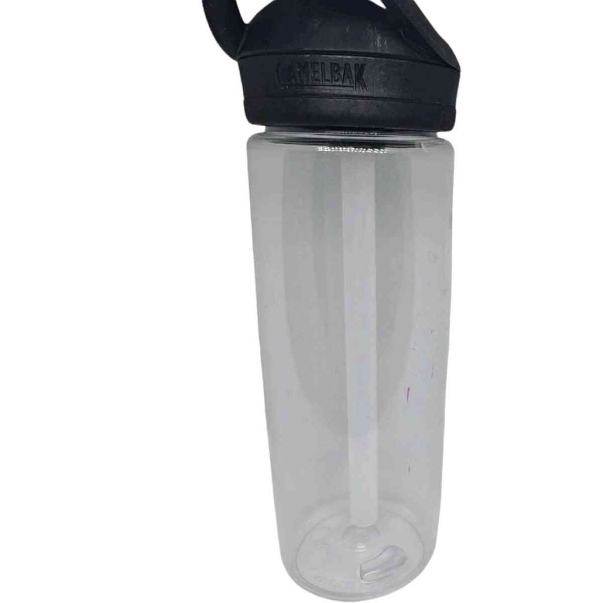 CamelBak Eddy 25 oz Water Bottle  Good Condition Used Clear