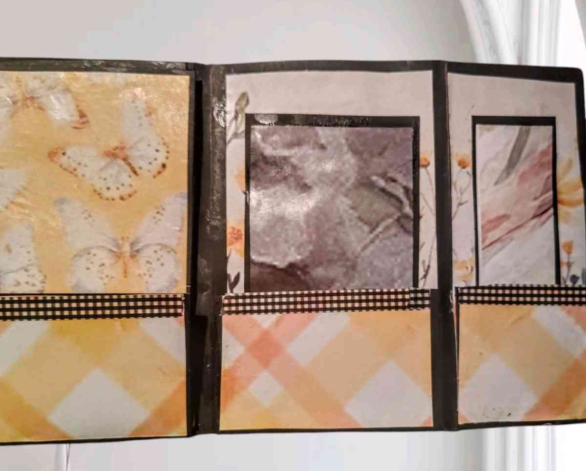 Birds and Butterflies Wallet Style Folio