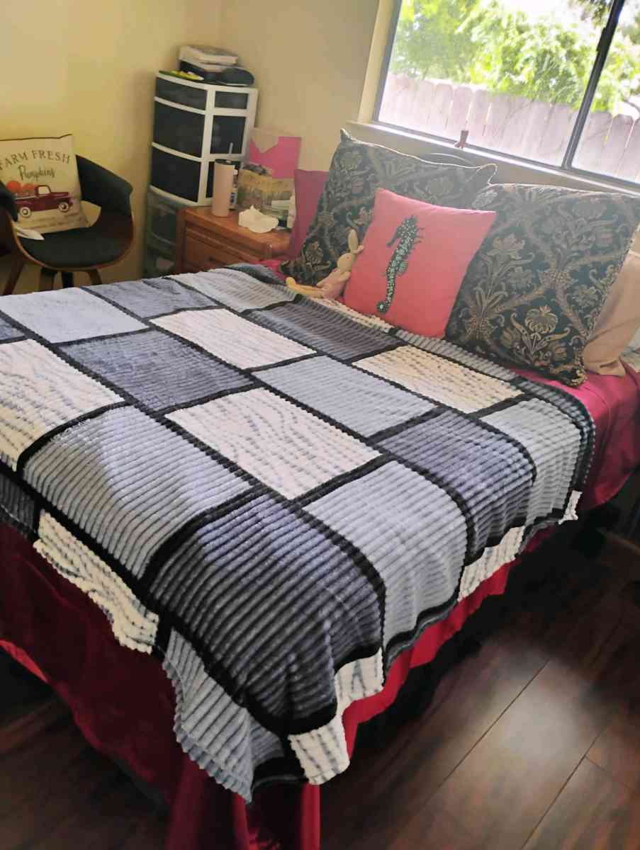 vndo cama full size como nueva