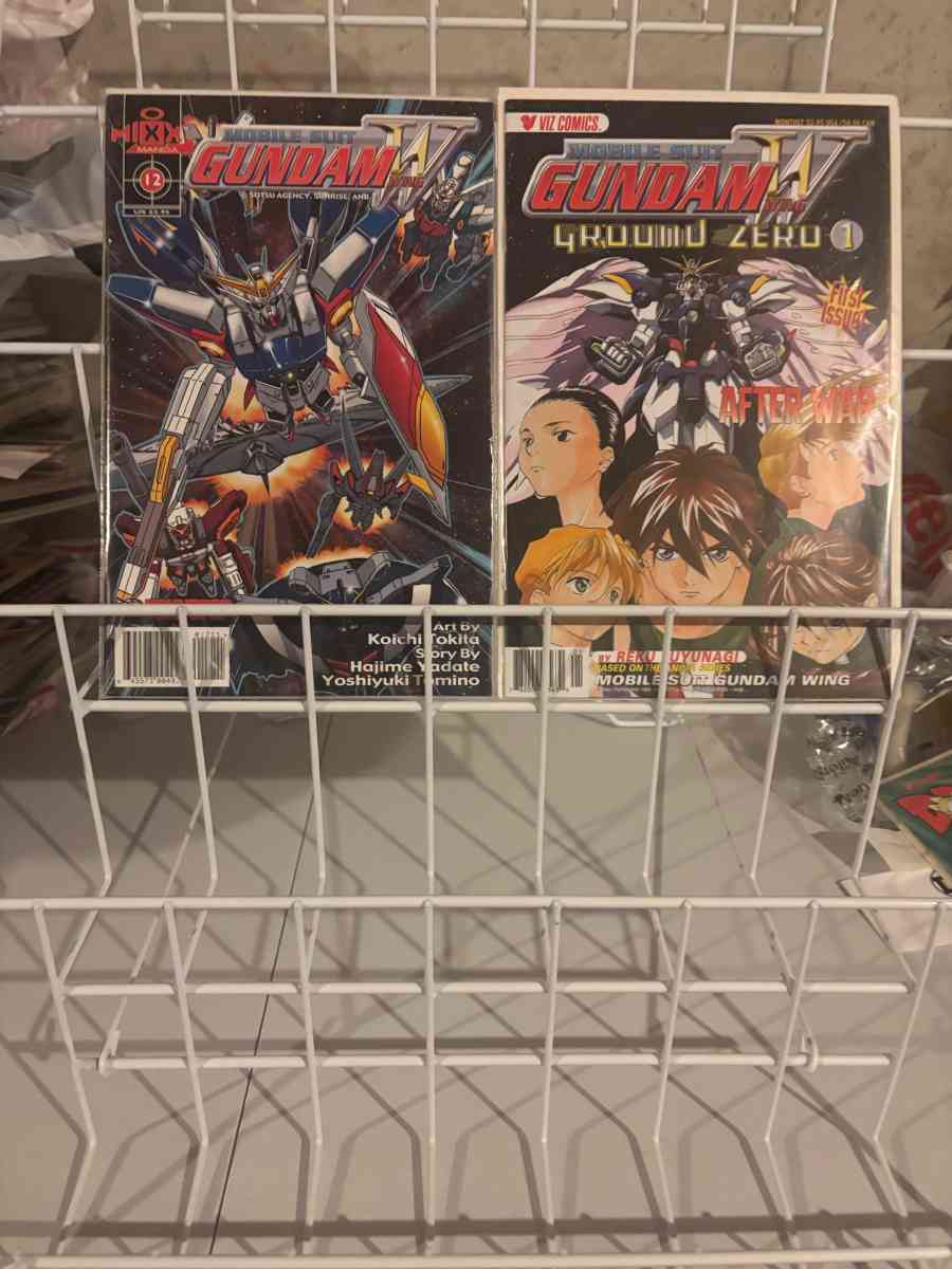 gundam wing comic book