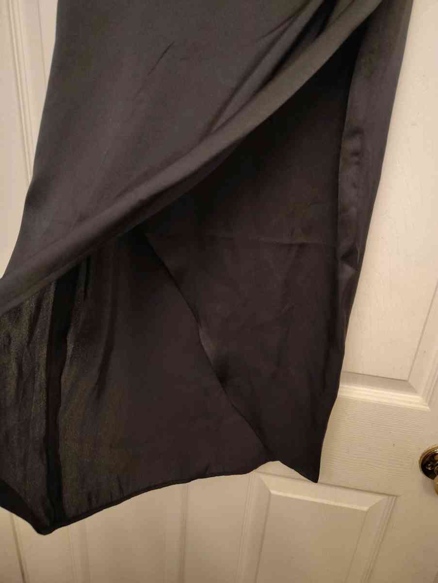 Express silk pencil skirt