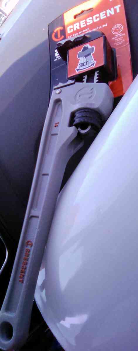 Crescent brand 14 aluminum pipe wrench