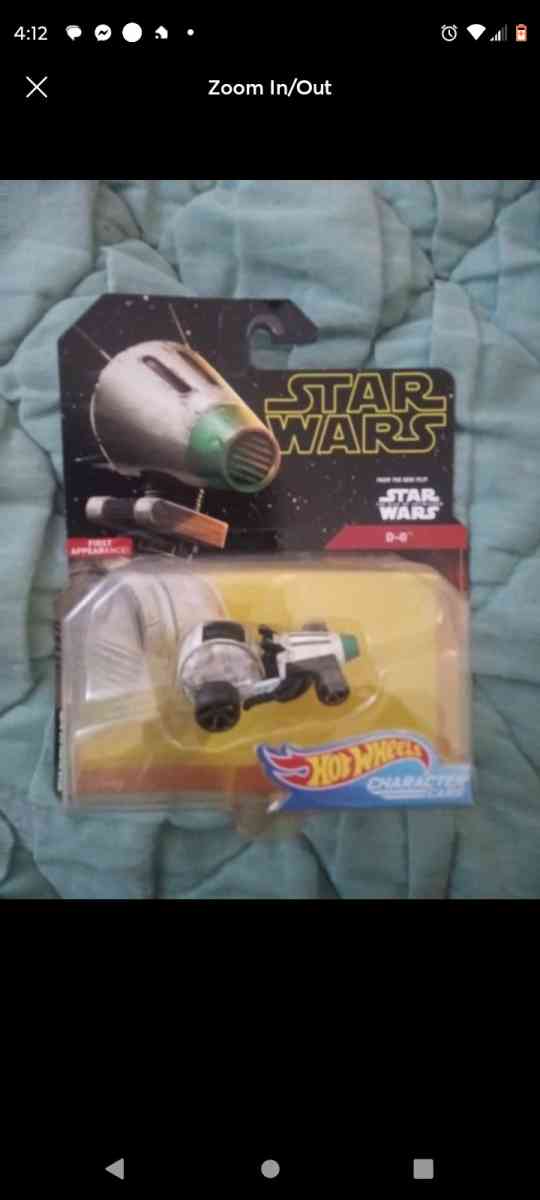 Hot wheels star wars movie characters car