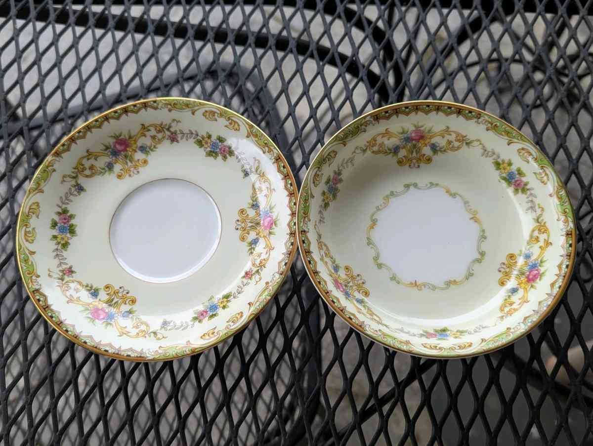 Vintage Noritake China Bowls and Saucers