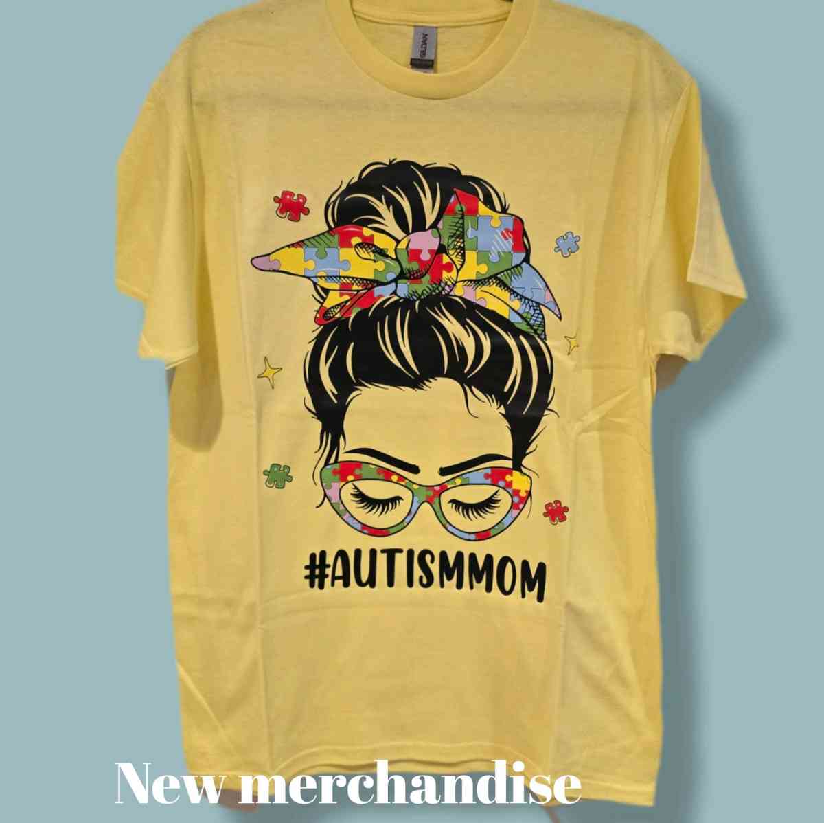 autism t shirt x large