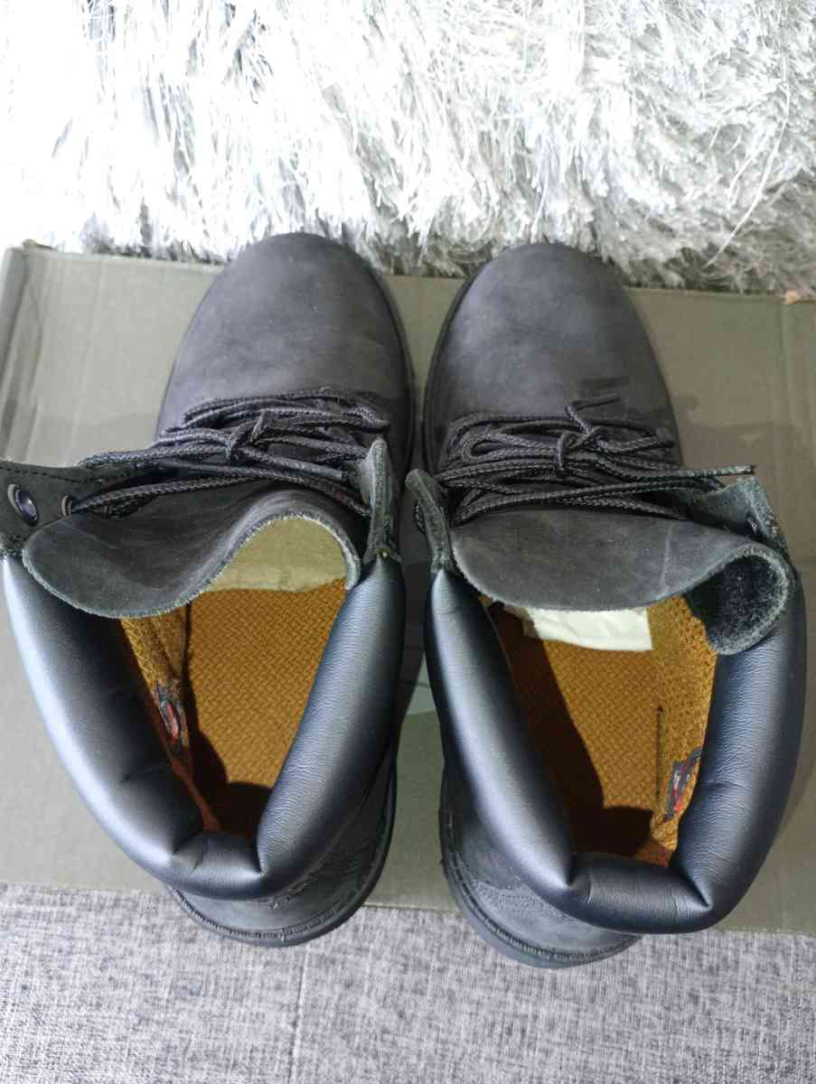 Timberland Premium 6 Inch Waterproof Boots Color Black Nubuc