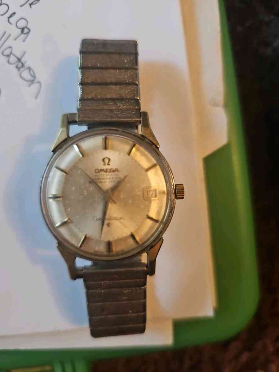 1960 OMEGA Constellation PIE PAN watch