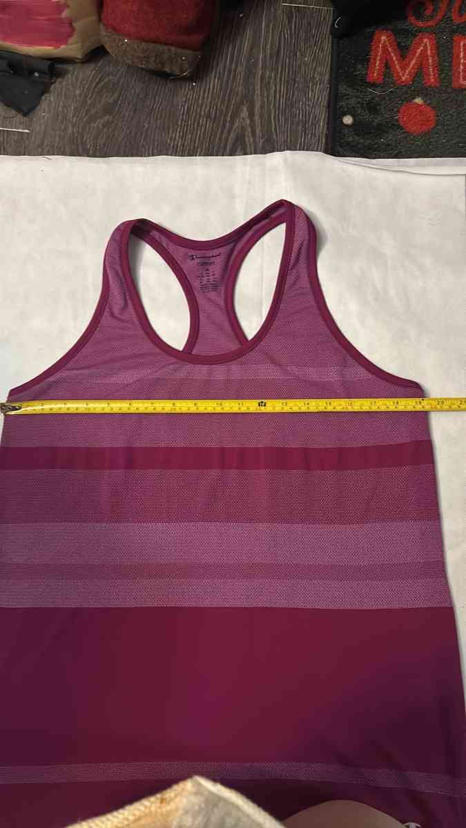 Champion Vapor Striped Running Tank