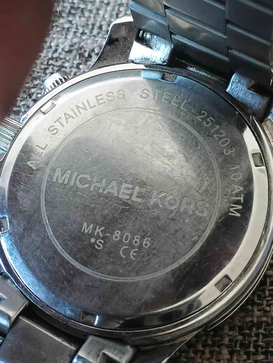 Michael Kors Silver Watch MK8086