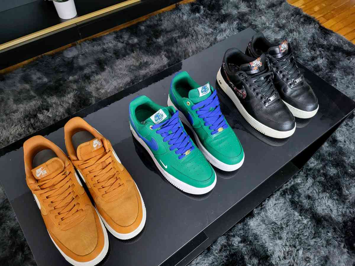 Collection of 5 Pairs of Mens Nike  Air Jordan Sneakers