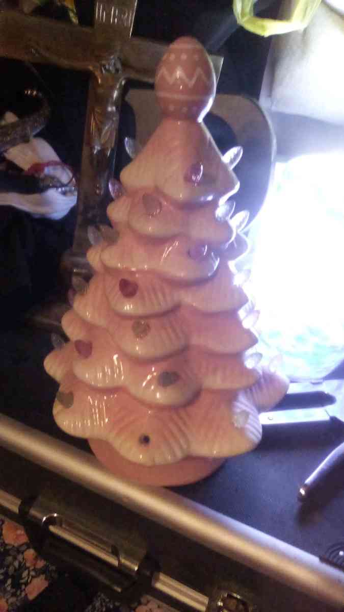 ceramic Easter tree that lights up