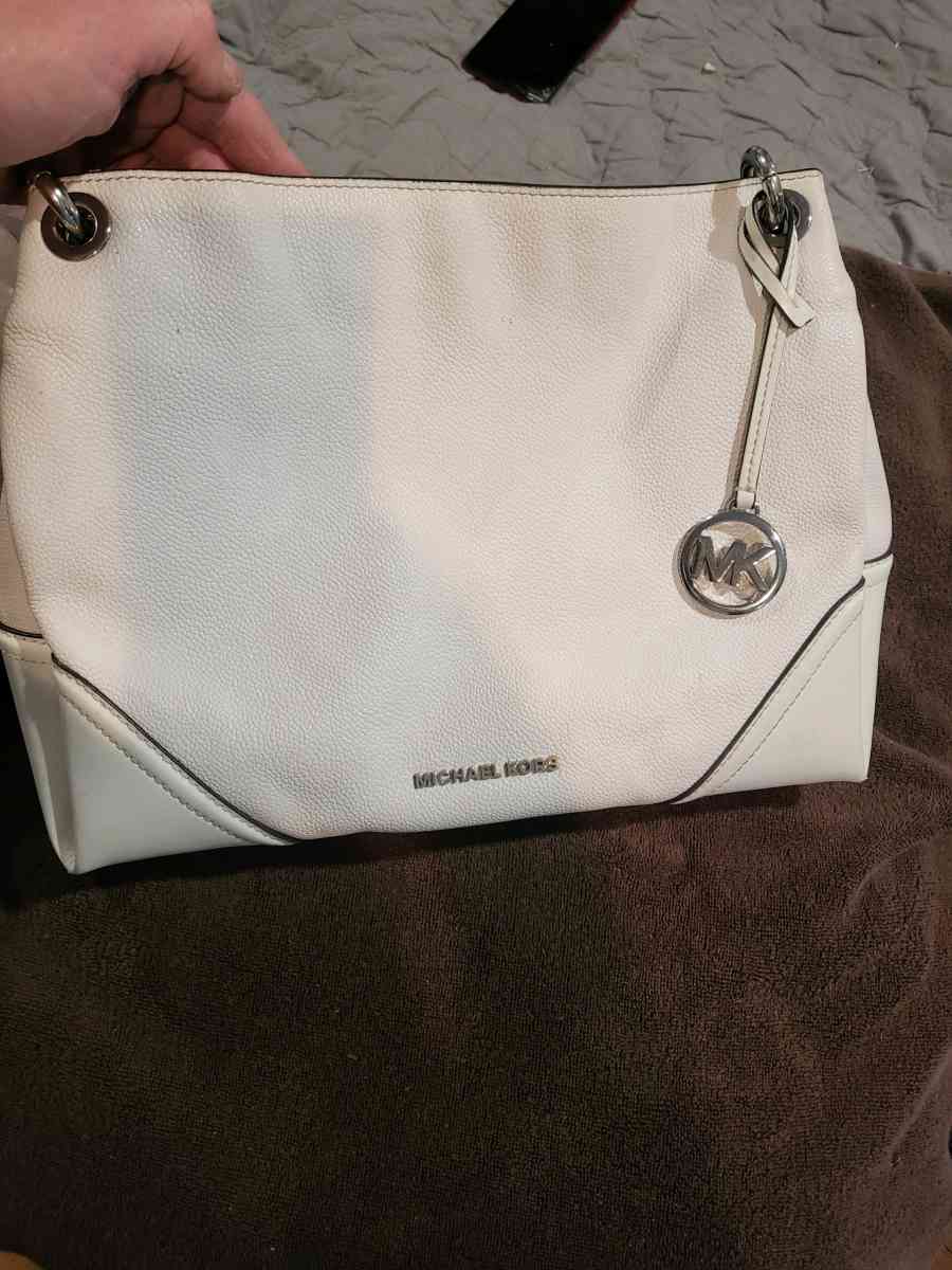 White MK Handbag