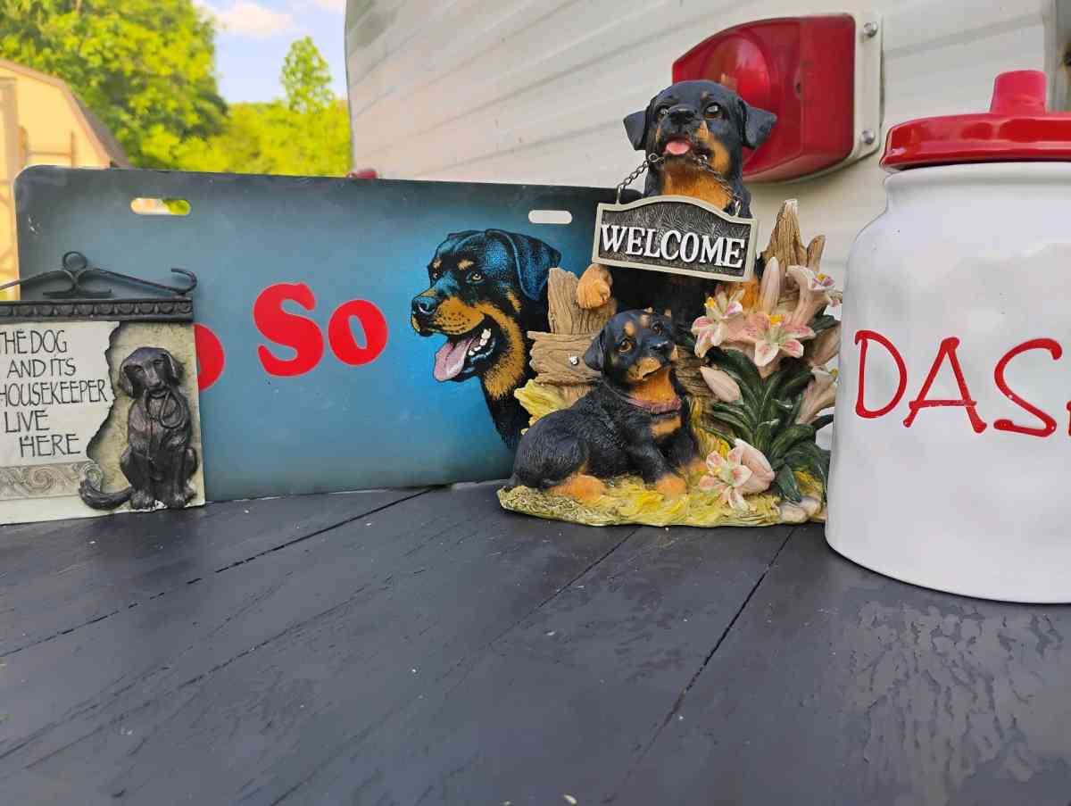 4 pcs set All Dogs Decor