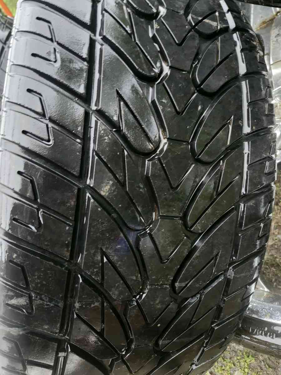 28 inch chrome wheels and tires