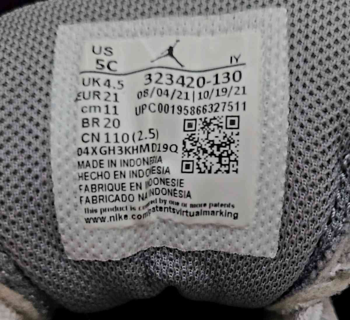 Jordan Toddler 6 rings shoes