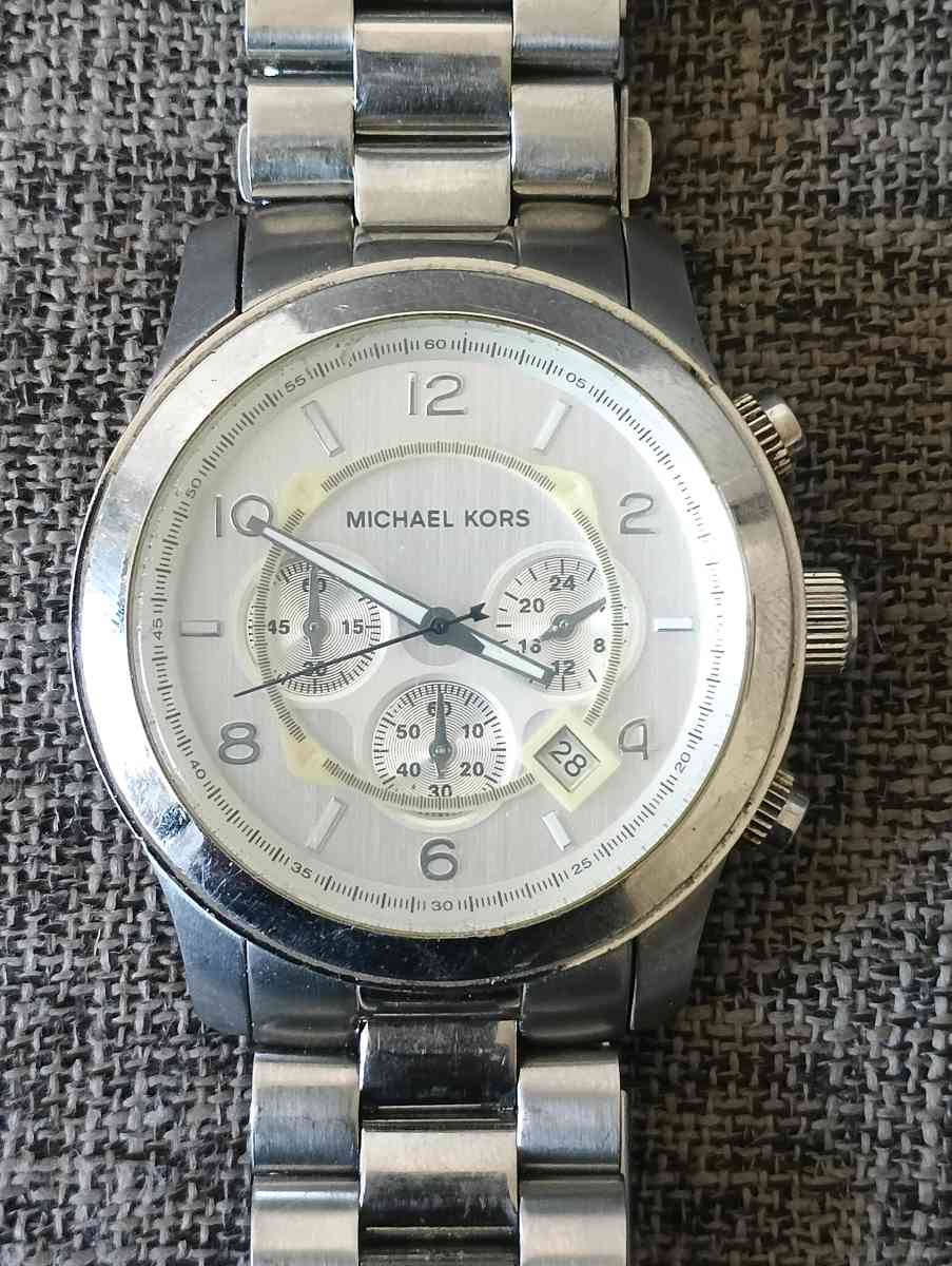 Michael Kors Silver Watch MK8086