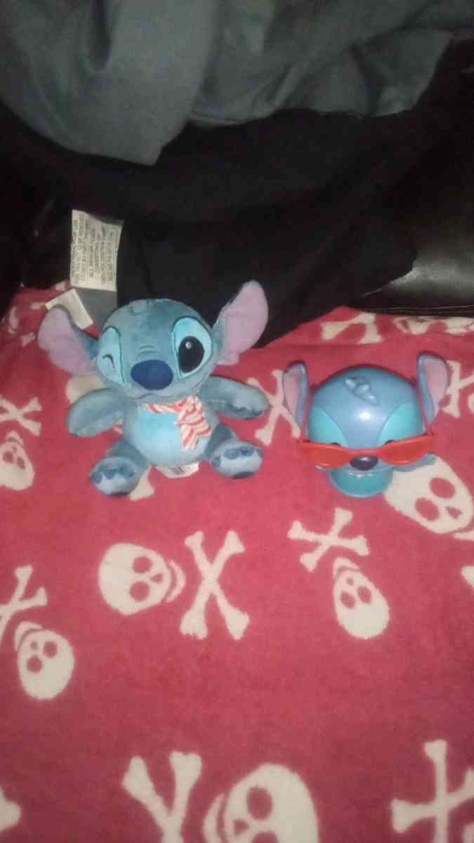Stitch Stuffy and Stitch Figure